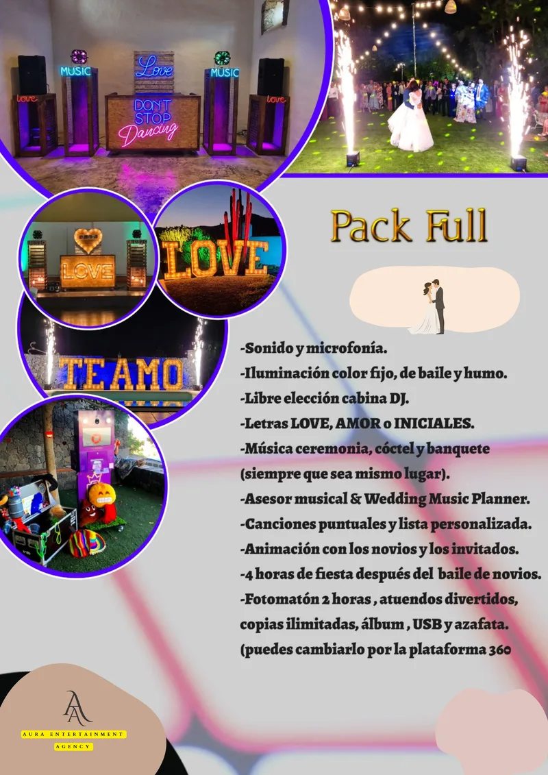 Pack Boda DJ 14h Full